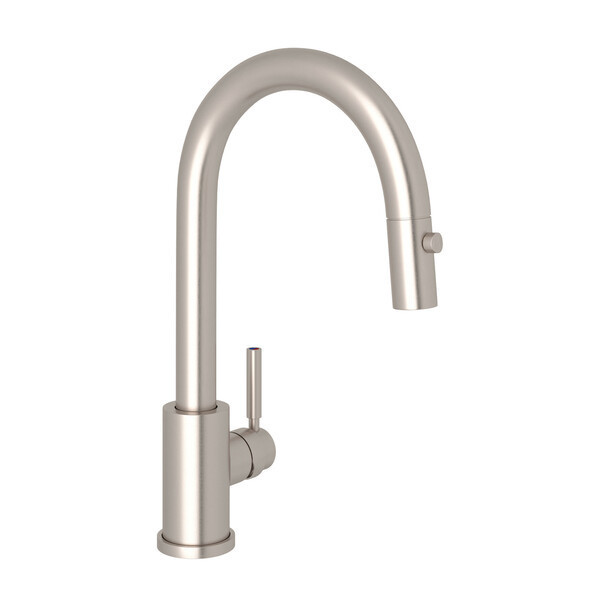 Perrin & Rowe Holborn Pull-Down Bar/Food Prep Kitchen Faucet U.4043STN-2